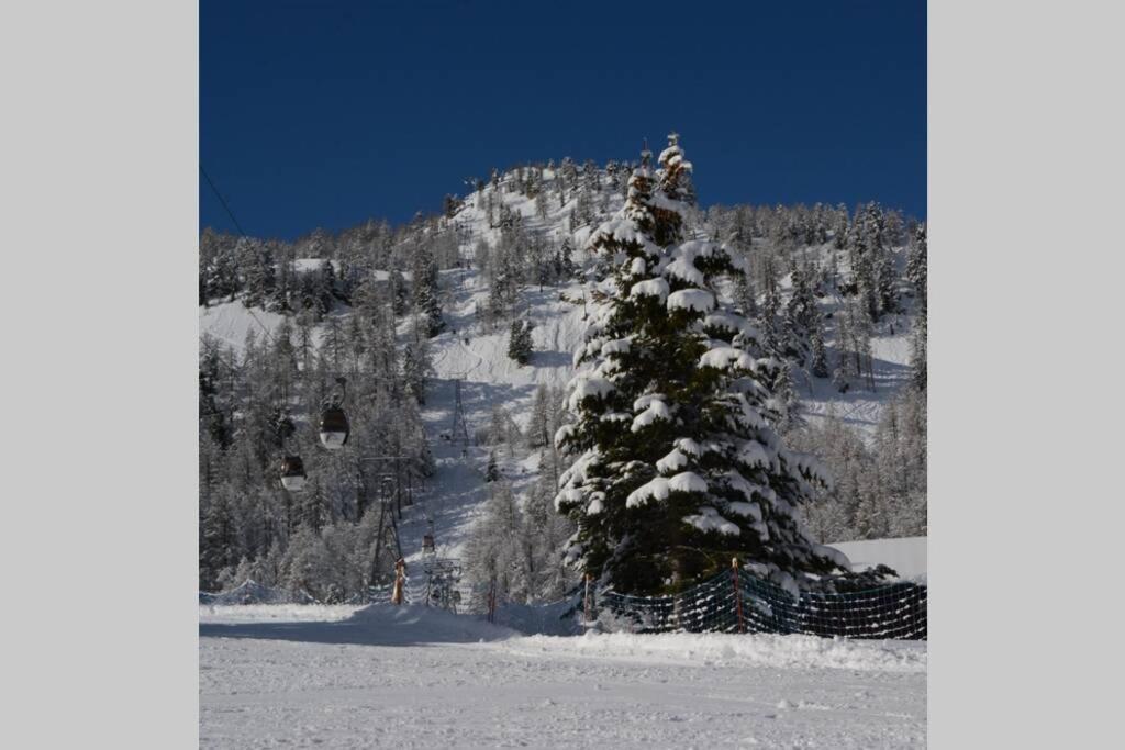 Appartement Studio Front De Neige, Acces Direct Aux Pistes Isola 2000 Bagian luar foto